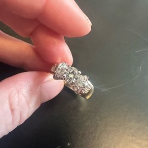 18KT Yellow Gold Diamond Engagement Ring